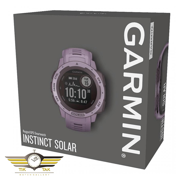 ساعت گارمین مدل GARMIN INSTINCT SOLAR ORCHID