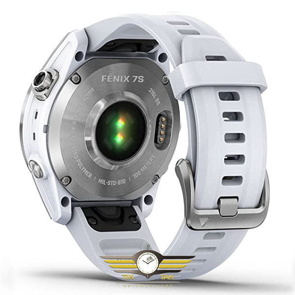 ساعت گارمین مدل GARMIN FENIX7S WHITE STONE