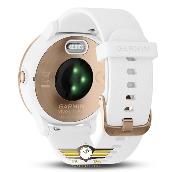 ساعت گارمین مدل GARMIN VIVOACTIVE 3 WHITE/ROSEGOLD