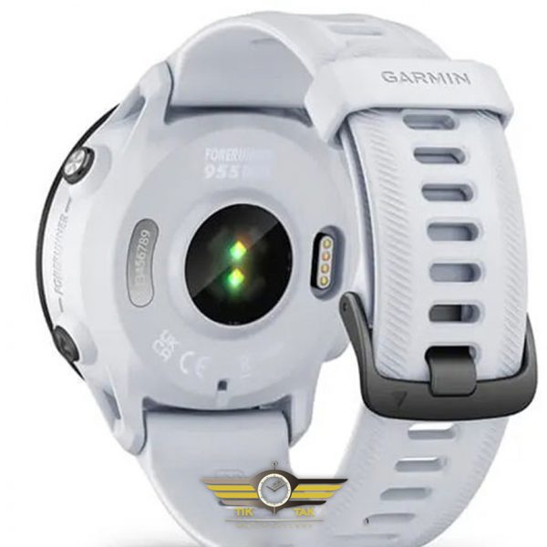 ساعت گارمین مدل GARMIN FORERUNNER 955 SOLAR WHITESTONE