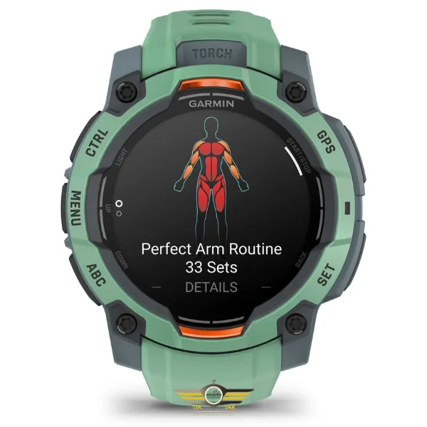 ساعت گارمین Instinct 3 – 45 mm AMOLED Neo Tropic