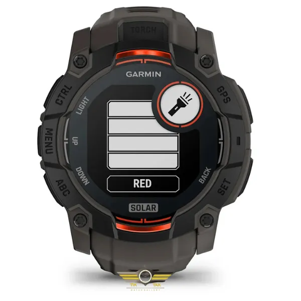 ساعت گارمین Instinct 3 – 50 mm Solar Black