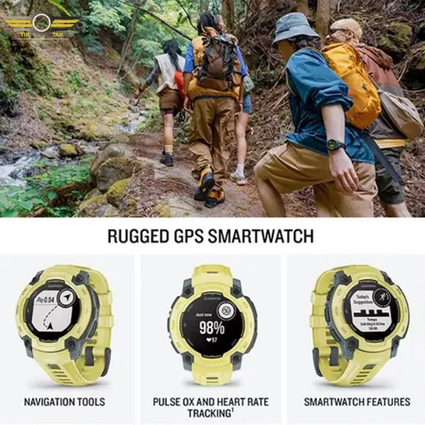 ساعت گارمین Instinct E – 45 mm Electric Lime