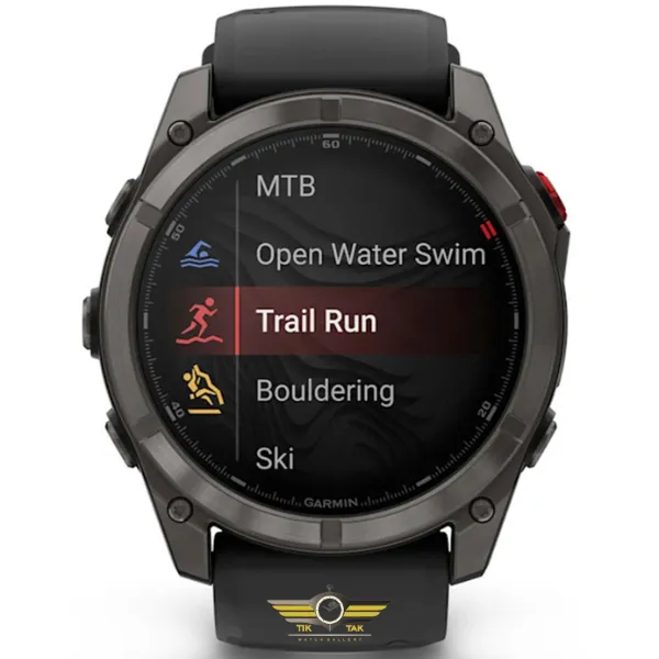 ساعت گارمین fenix 8 Pro – 51 mm AMOLED Sapphire Carbon Gray