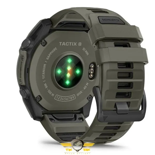 ساعت گارمین tactix8 – 51 mm AMOLED Cerakote Coating