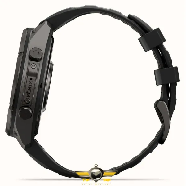 ساعت گارمین Fenix 9 Pro 47mm Carbon Gray DLC Titanium