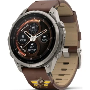 ساعت گارمین Fenix 9 Pro 47mm Titanium with Walnut